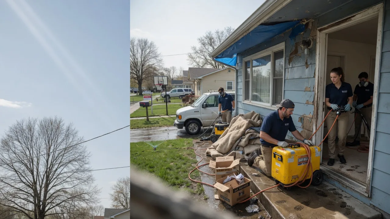 Basement Flood Cleanup in Docena, AL near me